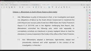 Committee for Section 194 Enquiry, 21 February 2021