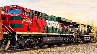 Rare! FERROMEX 4602 Trailing 2nd on 67R at Lake Street -3/24/2022