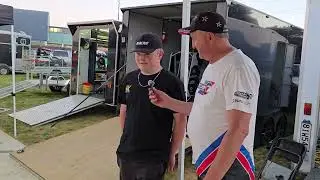 Mike has a chat to Riley in his first ever interview!