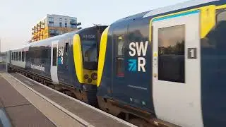 SWR Class 444034 Desiro & 444036 Arriving into Guildford The 20th of September 2024
