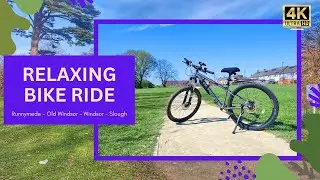 Charm of the British countryside: A slow paced bike ride in 4K