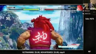 ChrisG too hype playing akuma