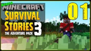 Minecraft Modded | Survival Stories 3 [ S1E1] - Brand Freaking New!
