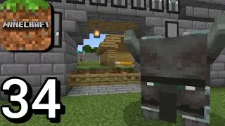 Minecraft Pocket Edition : Walkthrough Gameplay Episode 34 - Castle Raid