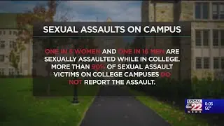 Students protest sexual violence at Champlain College
