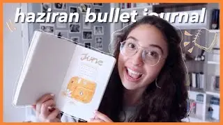 HAZİRAN BULLET JOURNAL | benimle ajandanızı planlayın