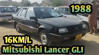 1988 Mitsubishi Lancer GLI Manual 1.3 Very low mileage #mitsubishi