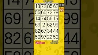 ⚡ Blink and Miss! Find the Same Numbers 1111 #brainteaser #braintraining