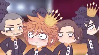 Karasuno on Crack | Haikyuu | Tsukkiyama | Kagehina | gacha club | it’s because they’re crackheads
