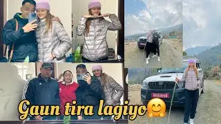 First time buda ko gau gaiyo🤗💙Lamjung Ghanpokhara||Familytime||dailyvlogs||snehagrg