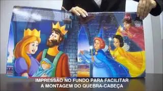 Livro quebra-cabe&ccedil;a grande