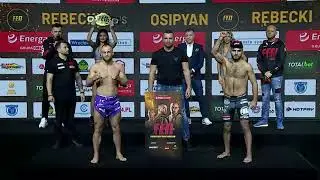 Rębecki vs Osipyan | FEN 37: ENERGA Fight Night Wrocław | FACE TO FACE
