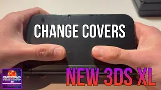 How to change shell covers on NEW 3DS XL