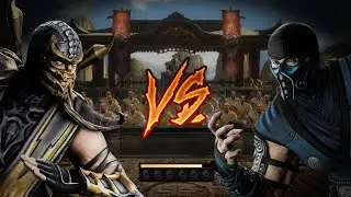 #mk9 Скорпион против Саб-Зеро (полная версия песни)