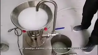 peanut sesame stainless steel   colloid mill machine grinding machine with cleaning system