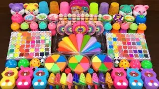 Mixing Random Things into Slime !!! Slimesmoothie Relaxing Satisfying Slime Videos #1176