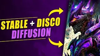 Amazing Results With Stable Diffusion + Disco Diffusion | Stable Diffusion | @CHILDISHYTofficial