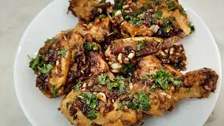 Butter Garlic Chicken Starter l रेस्टोरेंट स्टाइल बटर गार्लिक चिकन रेसिपी l लहसुनी चिकन