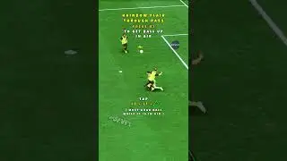 Rainbow Flair Through Pass in EA FC 25