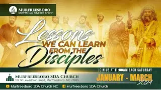 Murfreesboro SDA NC Live- || Pastor Patrick Tyrill ||Saved in Church, Lost in Christ || 03/09/2024