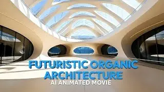 Futuristic Organic Architecture | AI Animated Movie by Beethoar