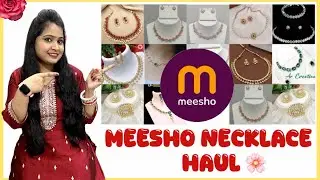 Meesho Minimal Necklace Haul ✨ Budget Jewellery Under ₹199 | Trending Necklaces 2026