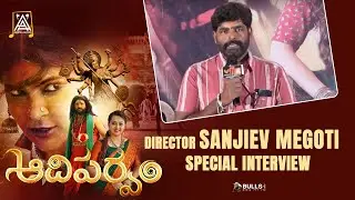 Director Sanjeev Megoti Speech at Aadiparvam Movie Press Meet | Exclusive Insights on the Film