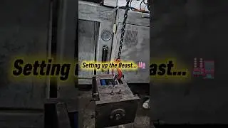 ​👇 Subscribe to AZH Industry 🏭 Setting up the BEAST! 🏭 Making Plastic Gears at AZH Industry #shorts