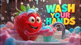 Berry Jam &ndash; Wash Your Hands🍓🧼🎶| Fun Kids Handwashing Song