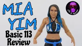 Mia Yim WWE basic 113 wrestling figure review