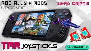 Asus Rog Ally X : TMR Hall Effect Joystick Upgrade Installation and Calibration Tutorial