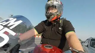 🔥 First Ride with the AKASO Brave 8!
