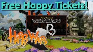 Happy Wars, 80 FREE Happy Tickets! Merry Christmas!
