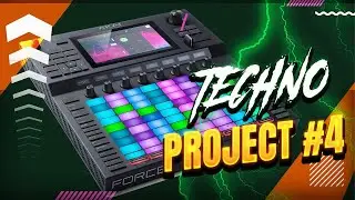 🎹 AKAI FORCE 🎹 🔴 TECHNO PROJECT#04 🔴
