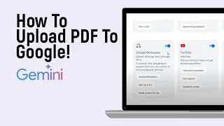 How To Upload PDF To Google Gemini AI [easy]