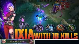 MLBB HEROES vs IXIA | MLBB ON IPHONE | 18 KILLS IXIA REPLAY GAMEPLAY | #mlbb #mobilelegends #ixia