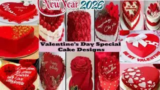 Unique Valentine's Day Cake Designs 2026/Valentines Day Special Cake Ideas/Heart Shape Cake Designs