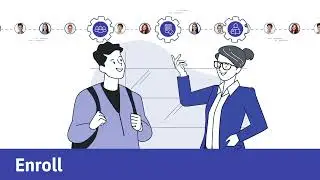 Student Recruitment & Enrollment Journey Explained｜Animated EdTech Explainer Video