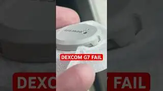 Пользователи Dexcom G7 ДОЛЖНЫ знать об этом решении для неисправного датчика! #dexcomg7