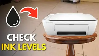 Как проверить уровень чернил в принтере HP Deskjet