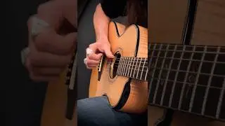 Slapping the Acoustic Guitar (Percussive Train Rhythm) #guitar #guitarlesson #learnguitar