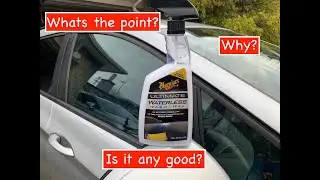 MEGUIAR'S WATERLESS WASH & WAX || when would you use it??