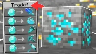 Minecraft But Blocks Trade EPIC ITEMS!
