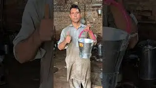 Crafting a Small Galvanized Metal Bucket #13 | Handmade with Simple Tools