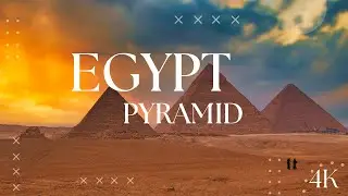 Pyramids Giza Egypt 🇪🇬- by drone {4K}