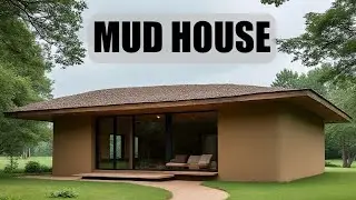 1 Bedroom Tiny Mud House Design | Tiny House Design Ideas