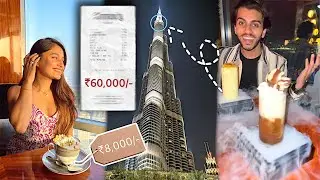 We Spent ₹60,000 For Dinner At Burj Khalifa | Museum Of The Future | Dubai Vlog 7