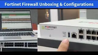 FortiGate Firewall Unboxing & Basic Configuration | Static Route & Policy (CLI)