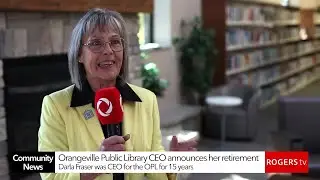 Orangeville Public Library CEO announces her retirement | Rogers tv