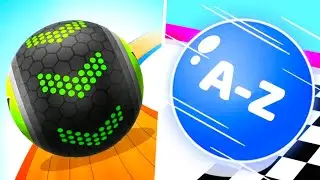 Going Balls | A-Z Run - All Level Gameplay Android,iOS - NEW APK MEGA UPDATE GAMES